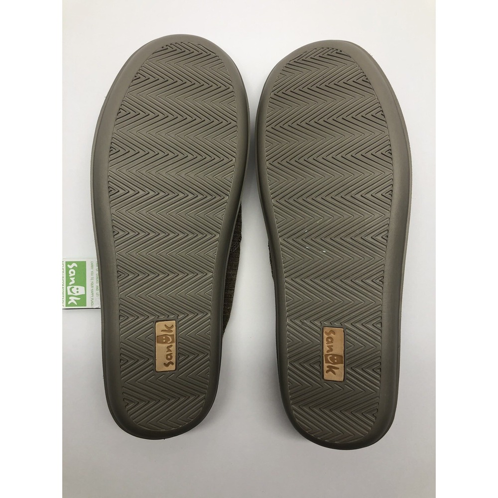 Sanuk Men's Vice Comfort Slip On Casual Shoe Loafer Brown Vintage 14 Mens New - Picture 2 of 6